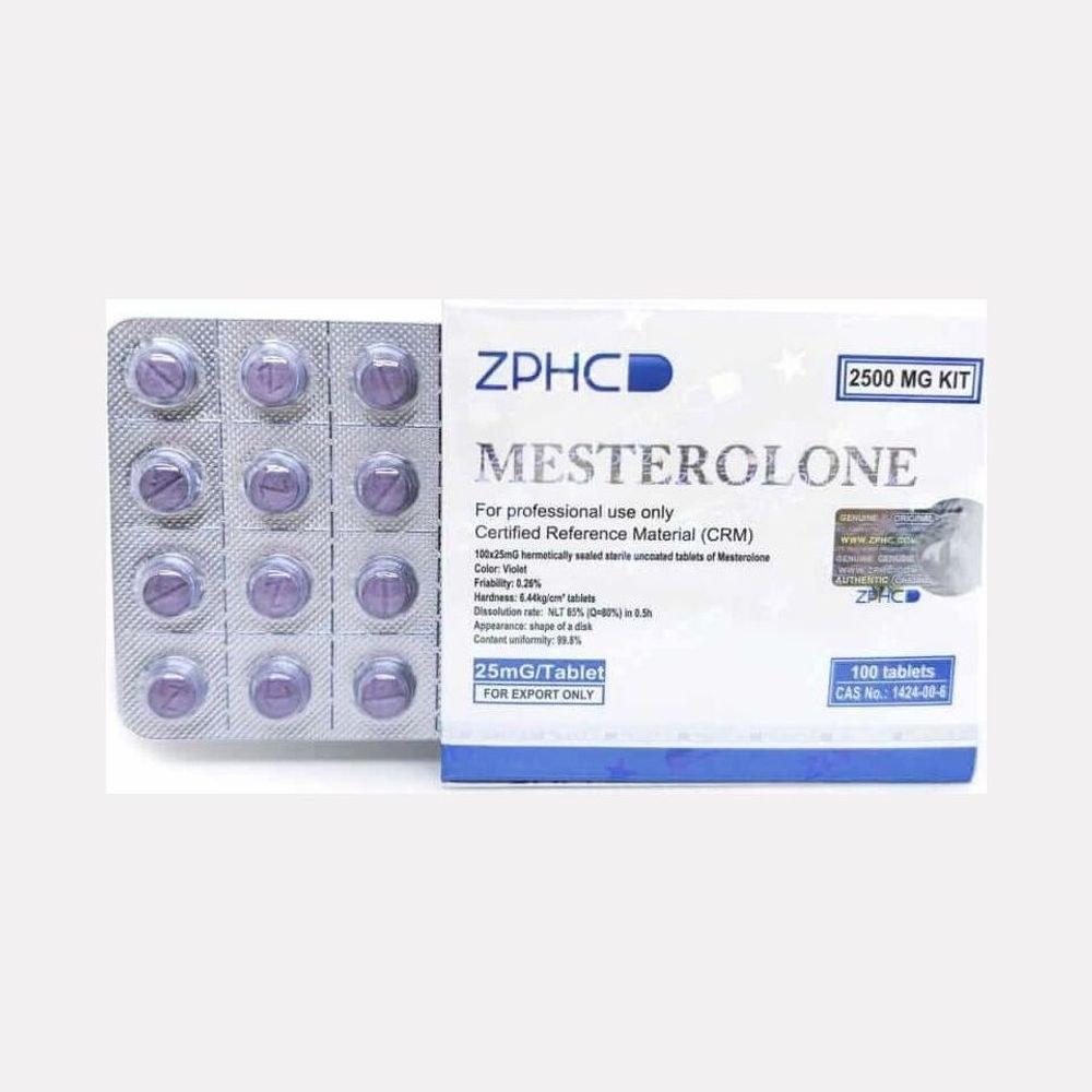 Mesterolone (Proviron) ZPHC — 25 mg (100 tablets)